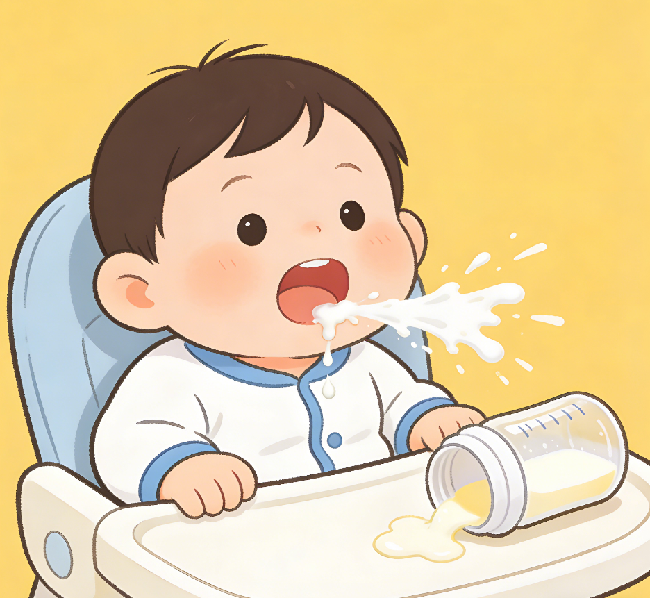 新手爸妈必看|宝宝吐奶严重怎么处理?科学应对不慌神